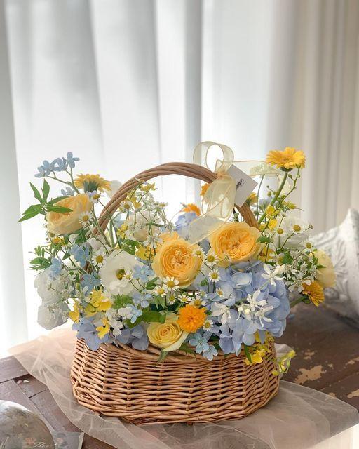 Whispering Meadow Floral Embrace